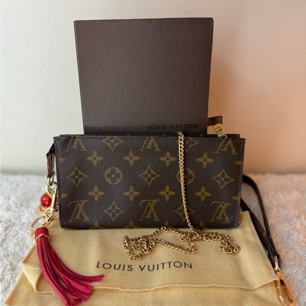 Louis Vuitton Monogram Bucket GM Pouch, COA - Picture 2 of 13